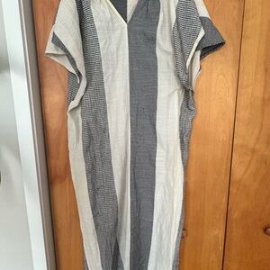 Ace & Jig Black and White Maxi Dress sz M